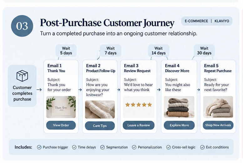 Post Purchase Automation Sample